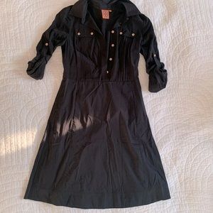 Tory Burch pin tuck shirt dress